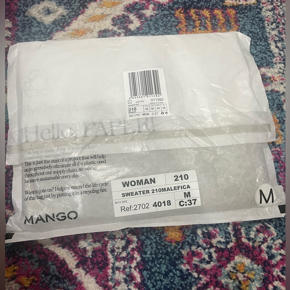 MANGO Ruched detail sweater - Picture 10 of 10